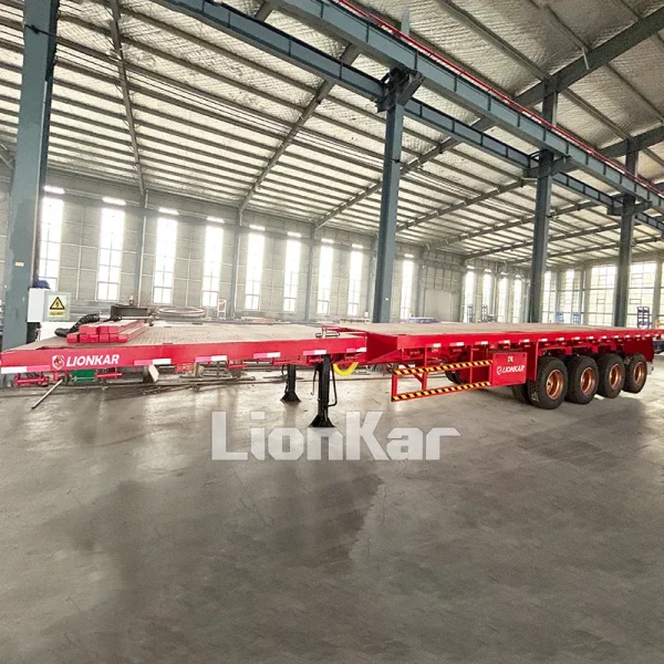 4-axle-extendable-flatbed-semi-trailer