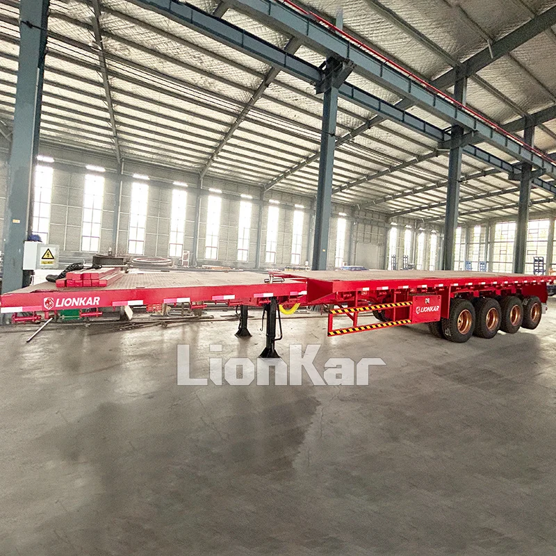 4-axle-extendable-flatbed-semi-trailer