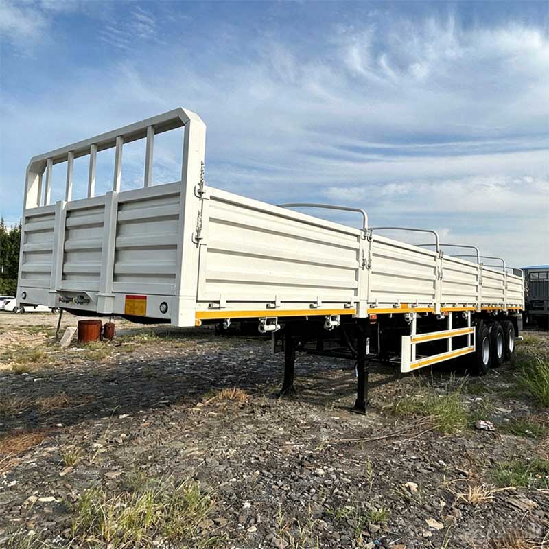 3轴 60T 下拉侧壁半挂车