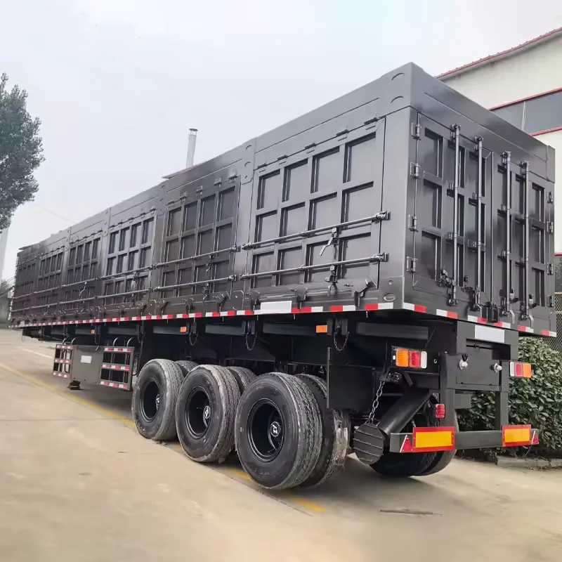 高品质53英尺箱式货运卡车拖车半挂车拖车
