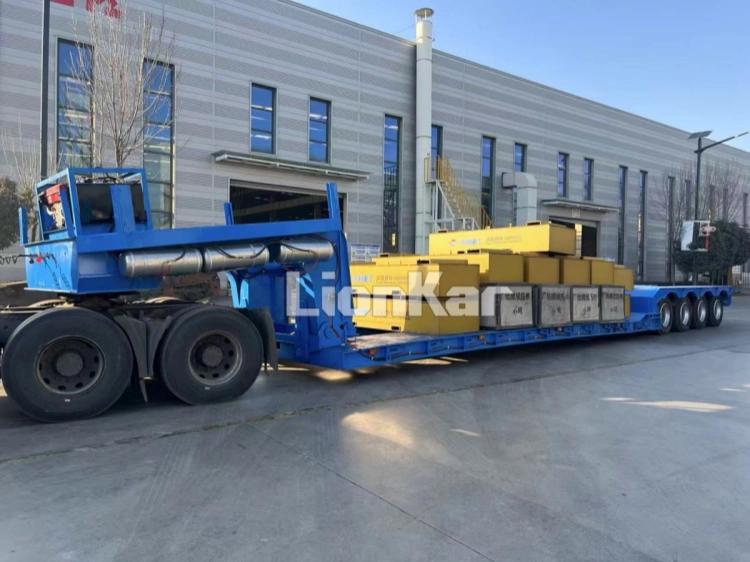 detachable-gooseneck-lowbed-load-test
